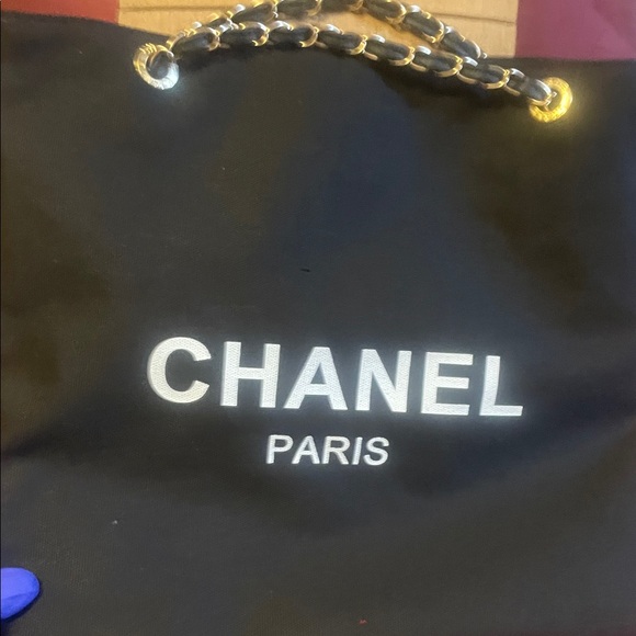 Chanel Black Shoulder Bag with Chain Strap, GWP - Picture 15 of 17